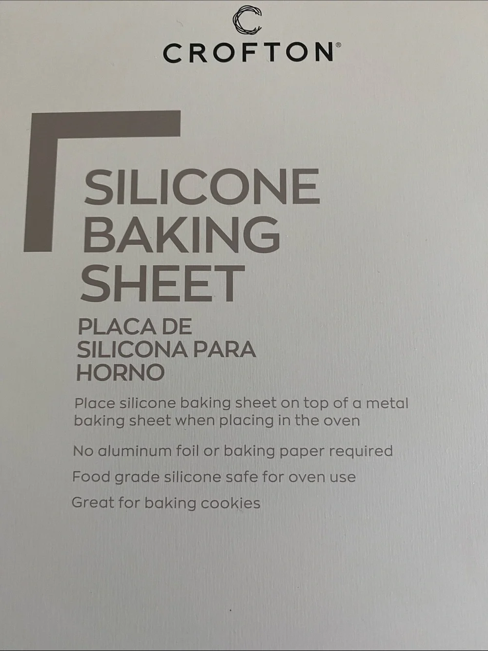 Crofton white silicone